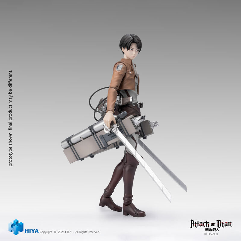 Hiya Toys推出《進擊的巨人》人偶 附經典拿杯手型