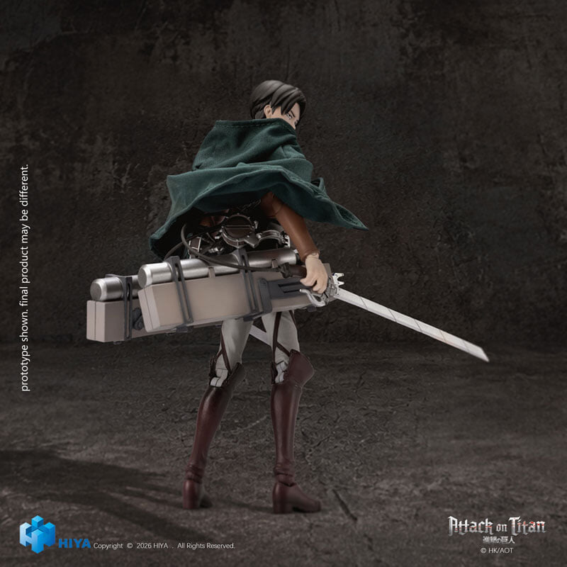 Hiya Toys推出《進擊的巨人》人偶 附經典拿杯手型