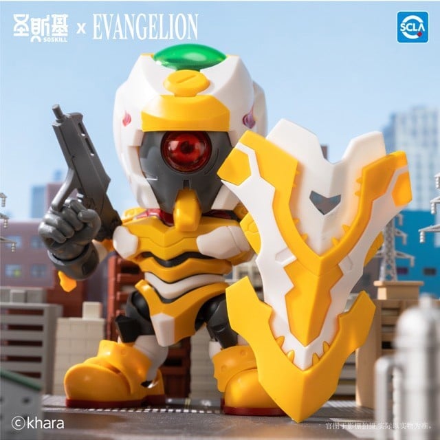 《新世紀福音戰士》SOSKILL 超可動盲盒組裝模型開放預購 經典機體與使徒全收錄