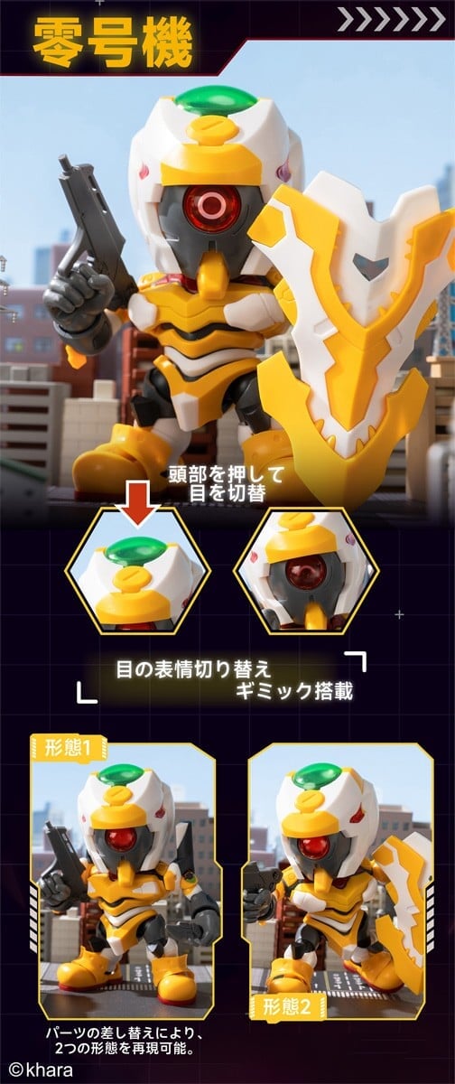 《新世紀福音戰士》SOSKILL 超可動盲盒組裝模型開放預購 經典機體與使徒全收錄