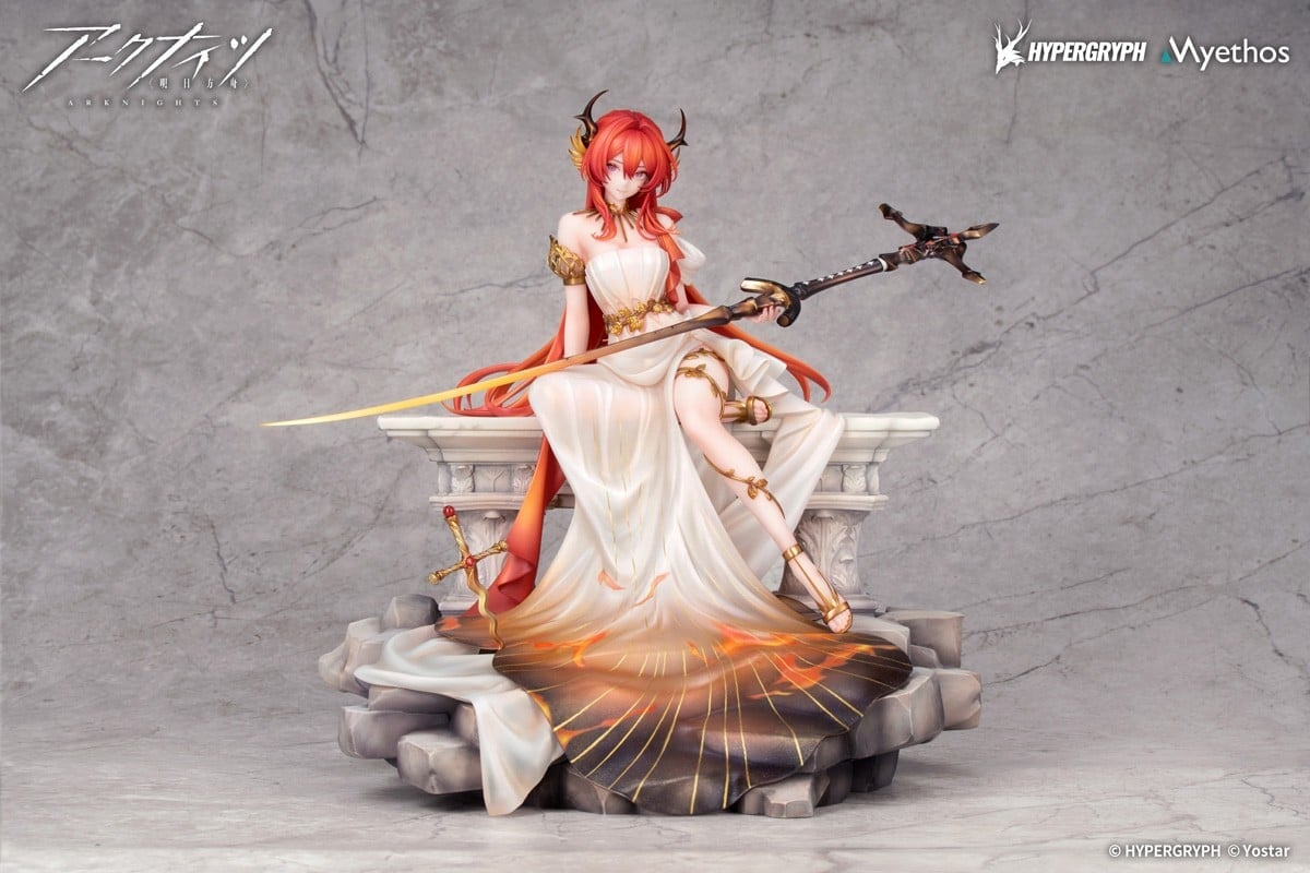 Myethos推出《明日方舟》史爾特爾禮服模型 戰損大劍反差感十足