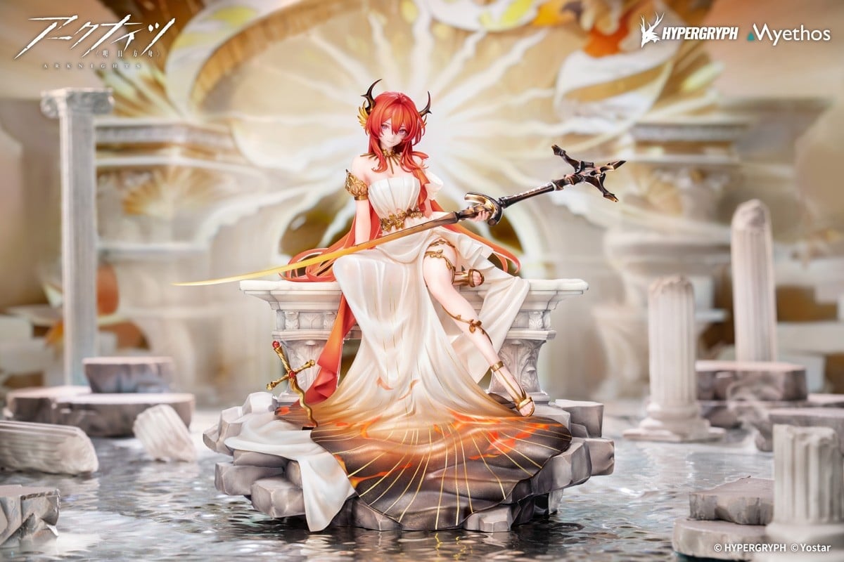 Myethos推出《明日方舟》史爾特爾禮服模型 戰損大劍反差感十足