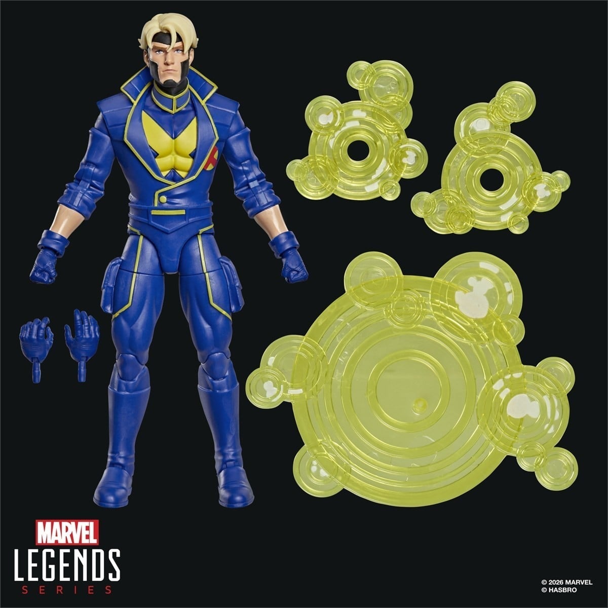 Hasbro Marvel Legends《X-Men '97》新彈曝光 死亡金牌手與懷舊背卡 2026 年 12 月發售