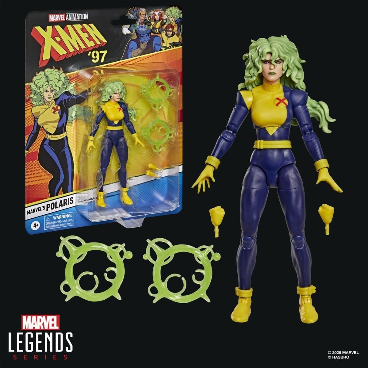 Hasbro Marvel Legends《X-Men '97》新彈曝光 死亡金牌手與懷舊背卡 2026 年 12 月發售