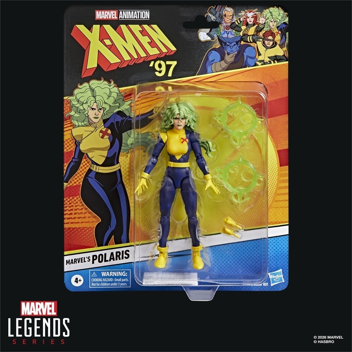 Hasbro Marvel Legends《X-Men '97》新彈曝光 死亡金牌手與懷舊背卡 2026 年 12 月發售