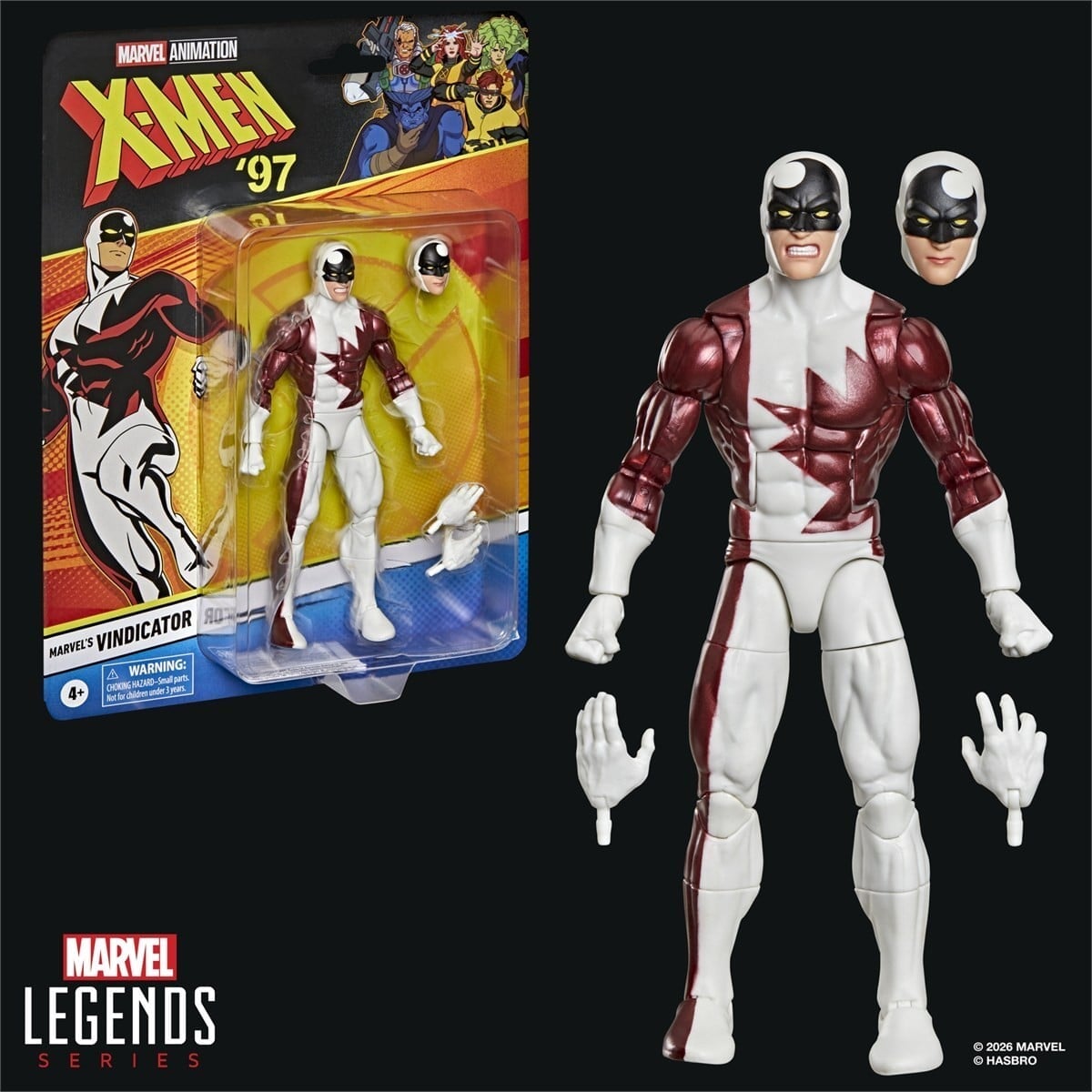 Hasbro Marvel Legends《X-Men '97》新彈曝光 死亡金牌手與懷舊背卡 2026 年 12 月發售