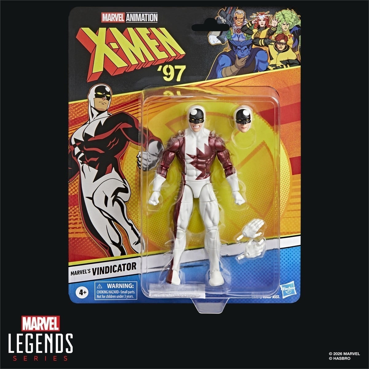 Hasbro Marvel Legends《X-Men '97》新彈曝光 死亡金牌手與懷舊背卡 2026 年 12 月發售
