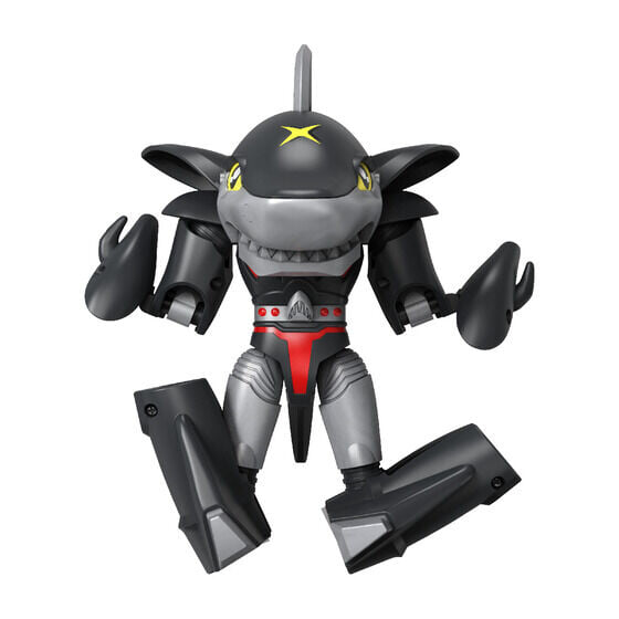 BANDAI《機器人小賓賓》鯊魚辣椒模型今日開訂 現代規格完整重現變形機構 2027 年發售