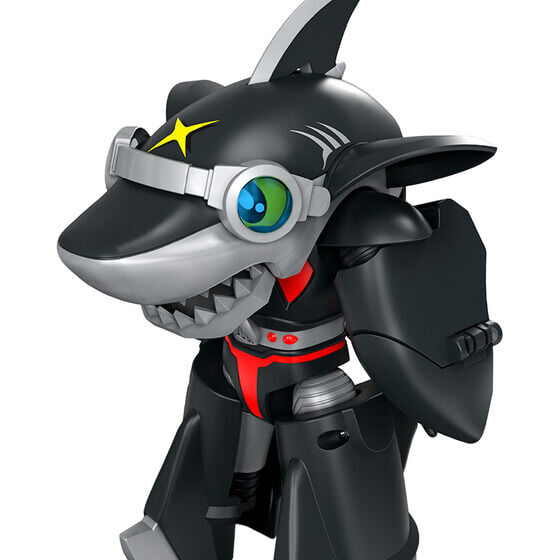 BANDAI《機器人小賓賓》鯊魚辣椒模型今日開訂 現代規格完整重現變形機構 2027 年發售