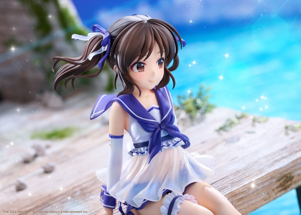 PLUM《偶像大師 灰姑娘女孩》橘ありす海邊造型模型公開 特殊塗裝呈現微透泳裝 2027 年 1 月發售
