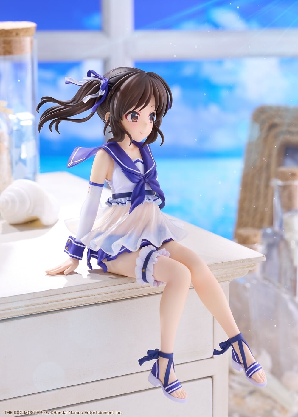 PLUM《偶像大師 灰姑娘女孩》橘ありす海邊造型模型公開 特殊塗裝呈現微透泳裝 2027 年 1 月發售