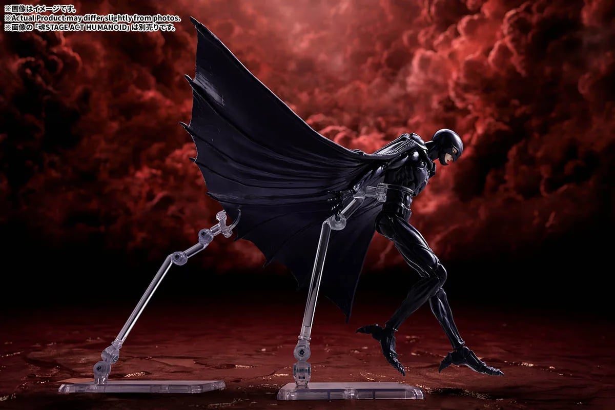 S.H.Figuarts《烙印勇士》闇之翼費姆托 11 月開訂,Studio Gaga 監修重現深沉陰影