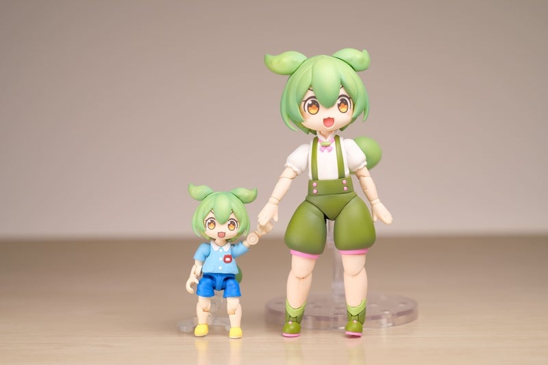 PLUM《Lirafin》ずんだもん組裝模型附經典焦慮臉 預定 2027 年發售