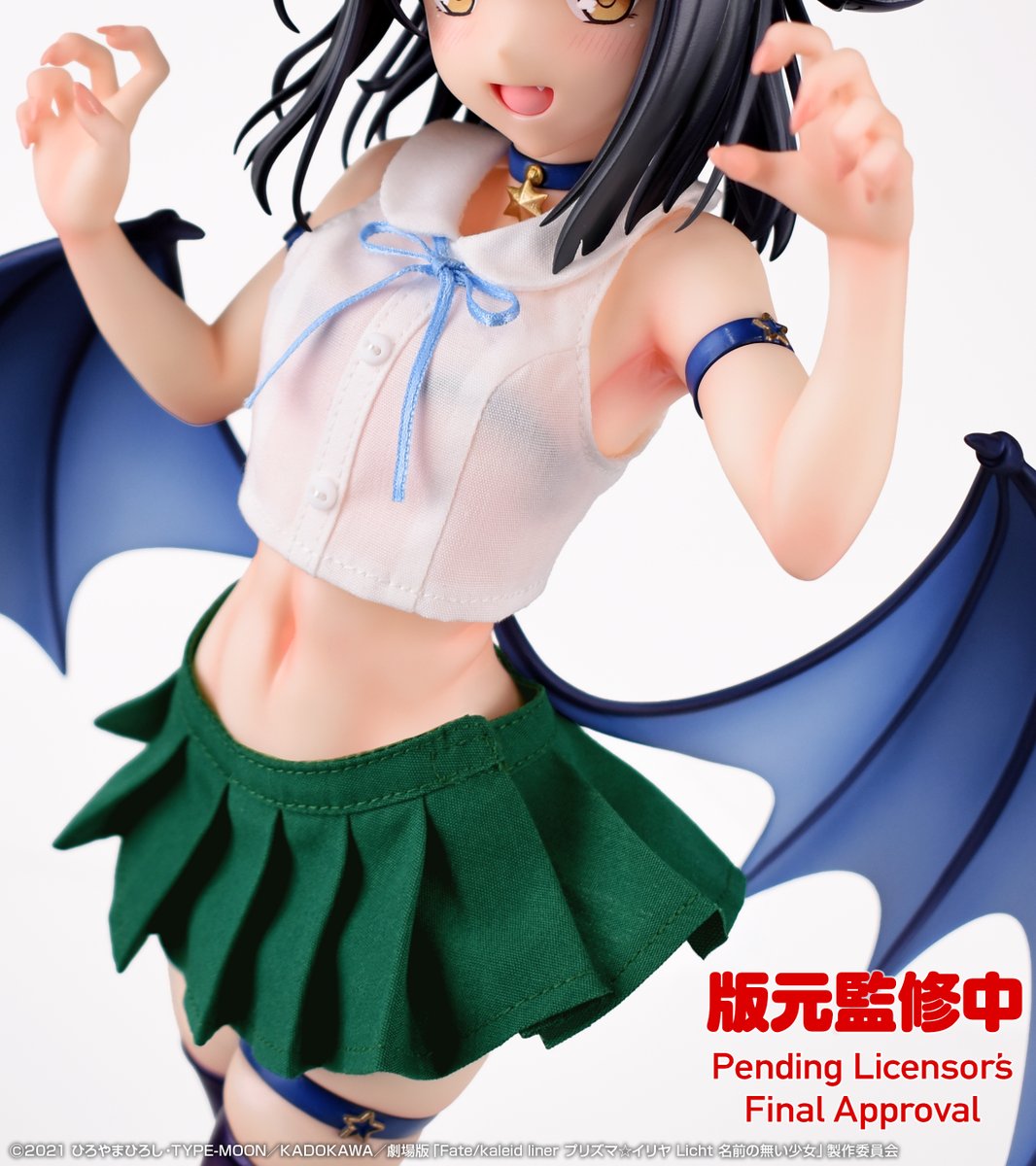 Medicos 推出《魔法少女☆伊莉雅》美遊 1/4 小惡魔模型 採用實布材質具備脫衣機能