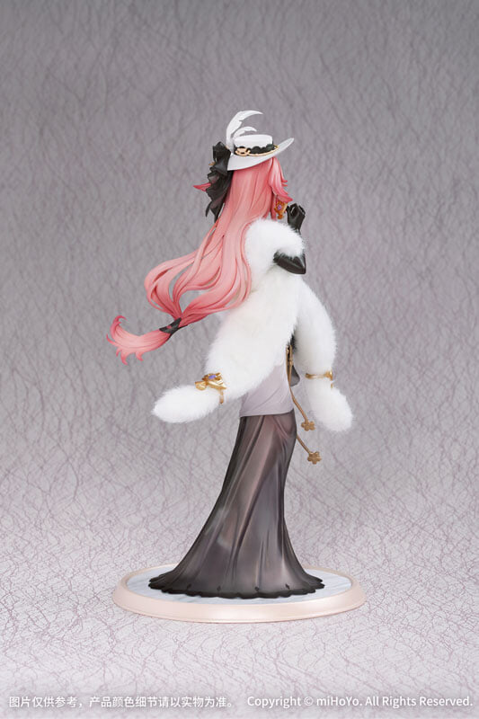 Myethos 推出《原神》八重神子 1/8 禮服模型,黑色透視裙擺展現優雅氣場